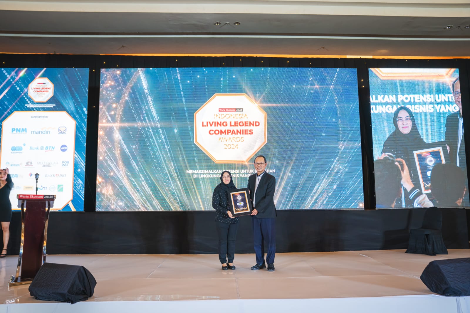 Good Performance in 2023, Brantas Abipraya Wins the 2024 Indonesia Living Legend Companies Awards