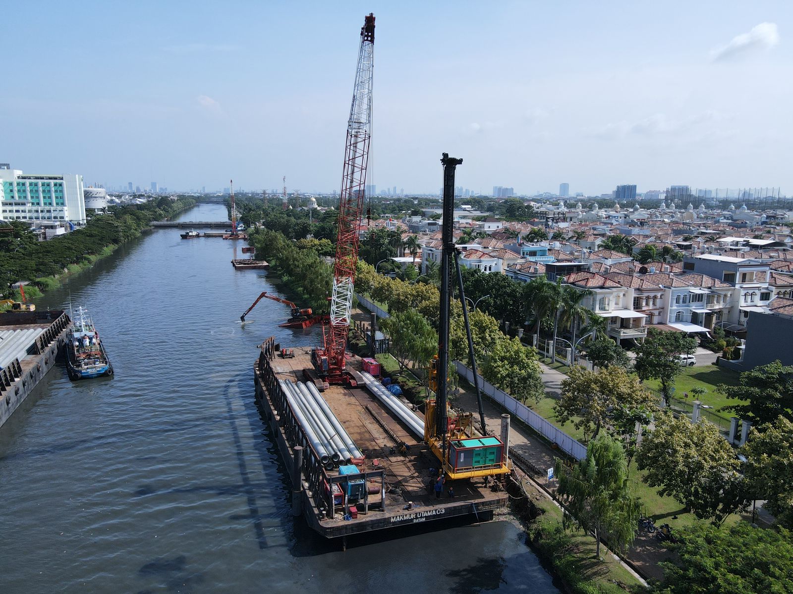 Brantas Abipraya Berkontribusi Atasi Banjir Rob Jakarta lewat Proyek NCICD