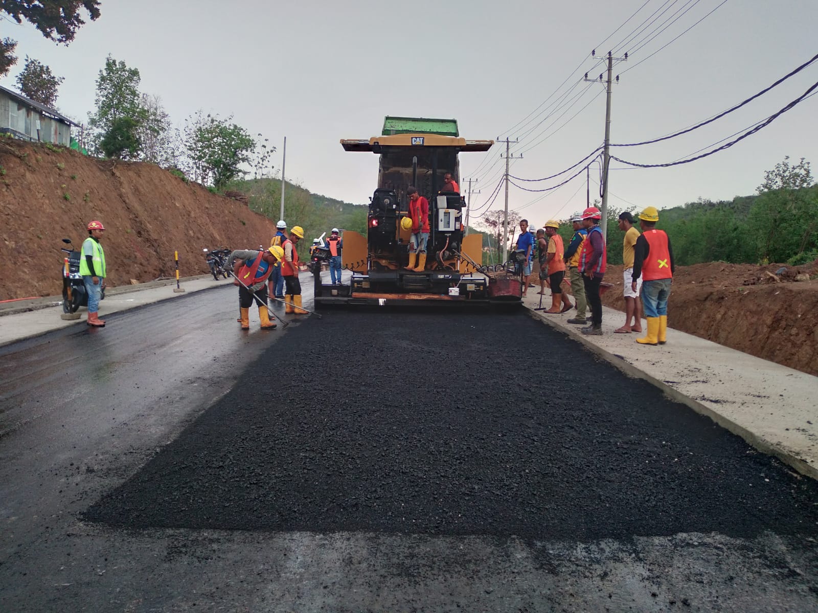 Brantas Abipraya Bangun Lajur Lingkar Jalan Akses Pelabuhan Multipurpose Peti Kemas, Dukung Destinasi Wisata Super Prioritas Labuan Bajo