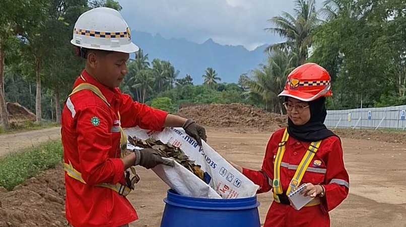 Utilizing Organic Waste, Brantas Abipraya Creates a Clean Environment