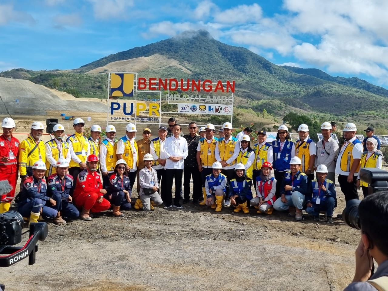 Dukung Kedaulatan Pangan Nasional, Brantas Abipraya Bangun Bendungan Mbay