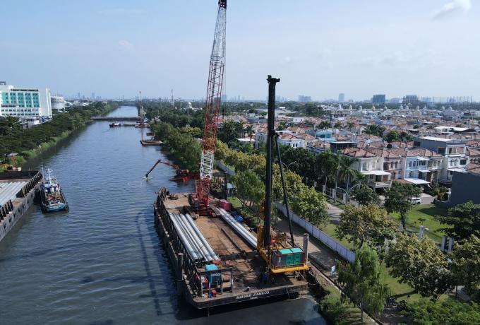 Brantas Abipraya Berkontribusi Atasi Banjir Rob Jakarta lewat Proyek NCICD